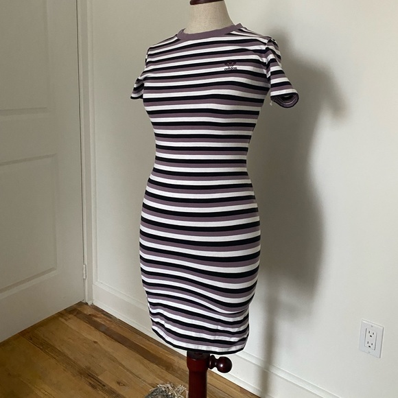 Adidas striped tshirt dress - Picture 6 of 10